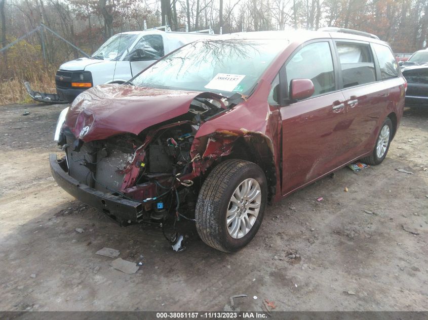 2014 TOYOTA SIENNA XLE V6 8 PASSENGER - 5TDYK3DC3ES493843