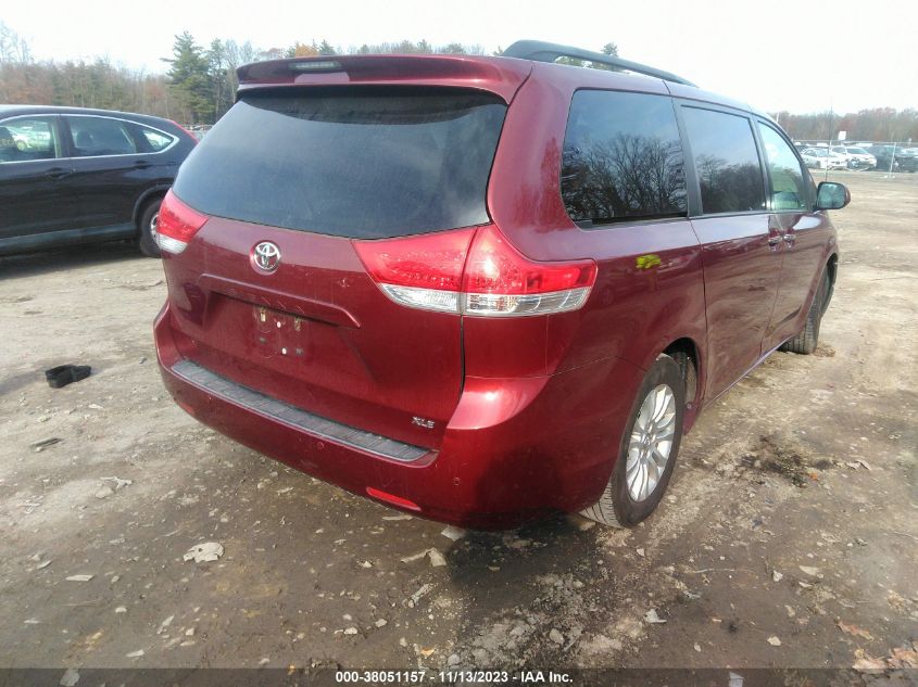 2014 TOYOTA SIENNA XLE V6 8 PASSENGER - 5TDYK3DC3ES493843