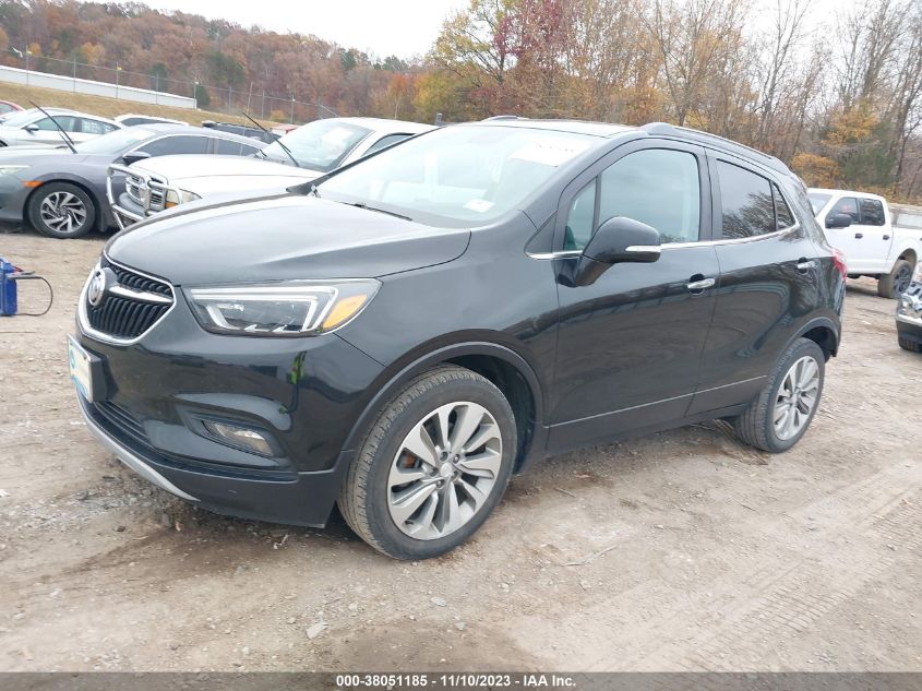 VIN KL4CJCSB4HB024645 2017 BUICK ENCORE ESSENCE
