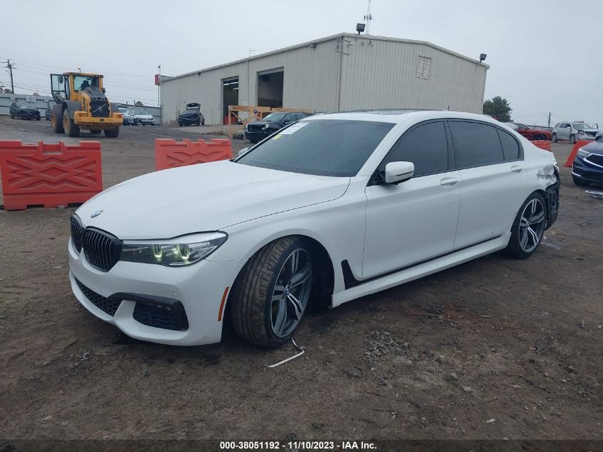 2016 BMW 740I WBA7E2C53GG504379