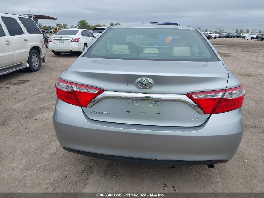2015 TOYOTA CAMRY LE - 4T4BF1FK3FR480317