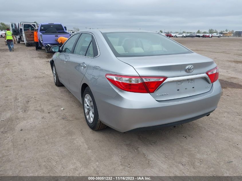 2015 TOYOTA CAMRY LE - 4T4BF1FK3FR480317