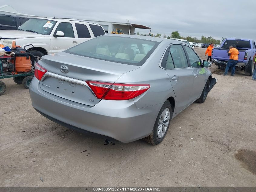 2015 TOYOTA CAMRY LE - 4T4BF1FK3FR480317