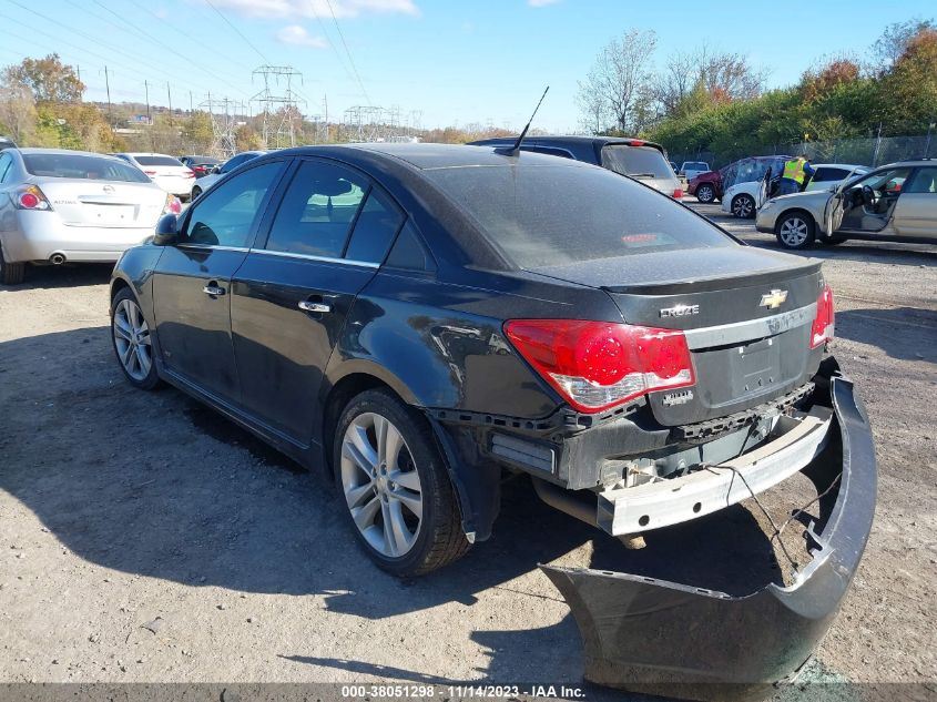 2014 CHEVROLET CRUZE LTZ 1G1PG5SB9E7352796