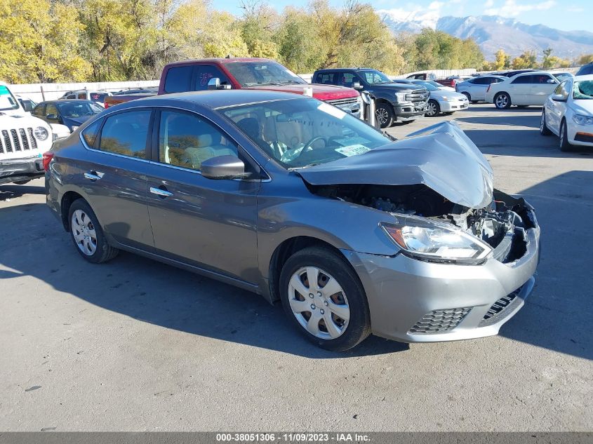 2016 NISSAN SENTRA S - 3N1AB7AP5GY273764