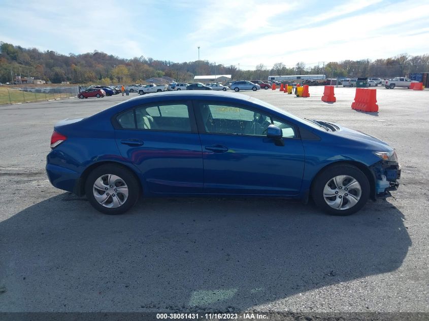 2013 HONDA CIVIC LX - 2HGFB2F56DH573121