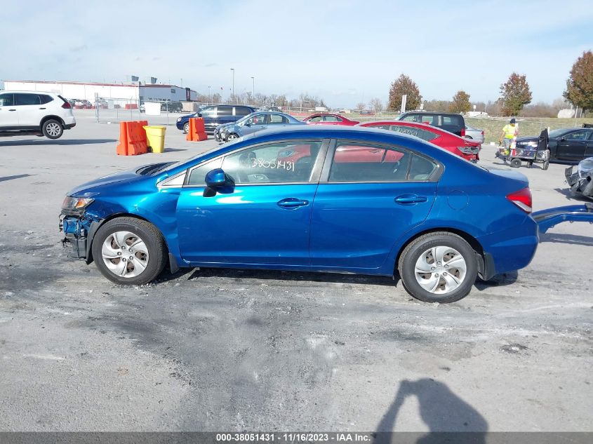 2013 HONDA CIVIC LX - 2HGFB2F56DH573121