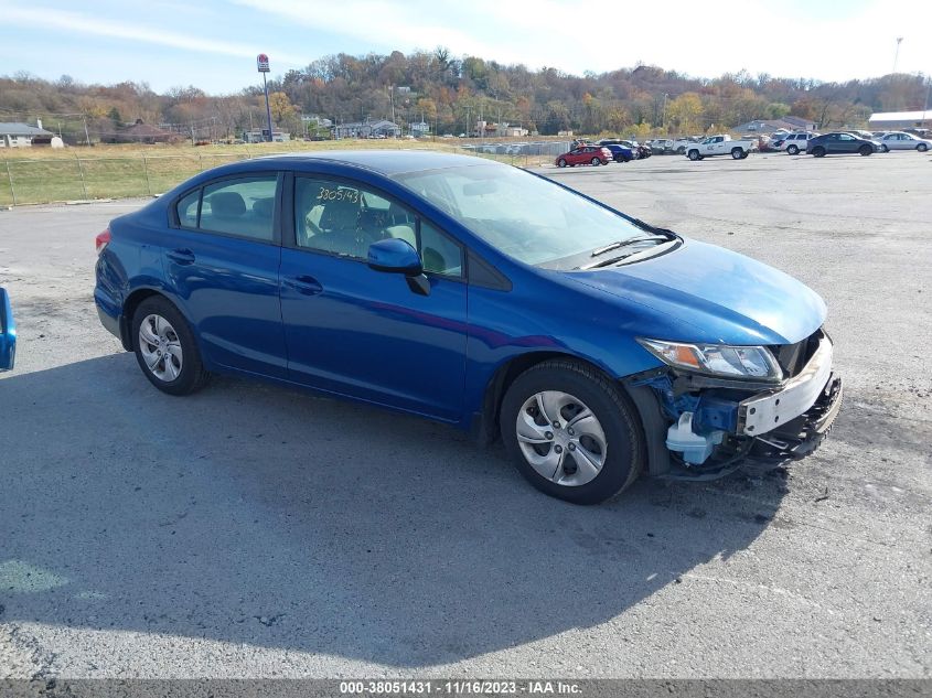2013 HONDA CIVIC LX - 2HGFB2F56DH573121