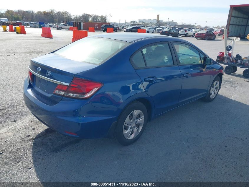 2013 HONDA CIVIC LX - 2HGFB2F56DH573121