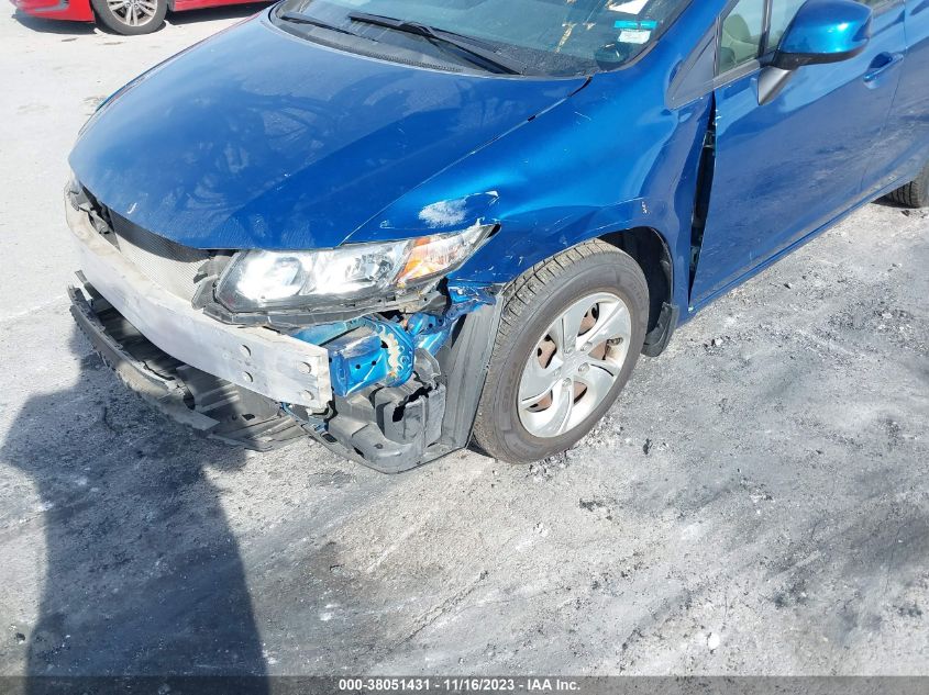 2013 HONDA CIVIC LX - 2HGFB2F56DH573121