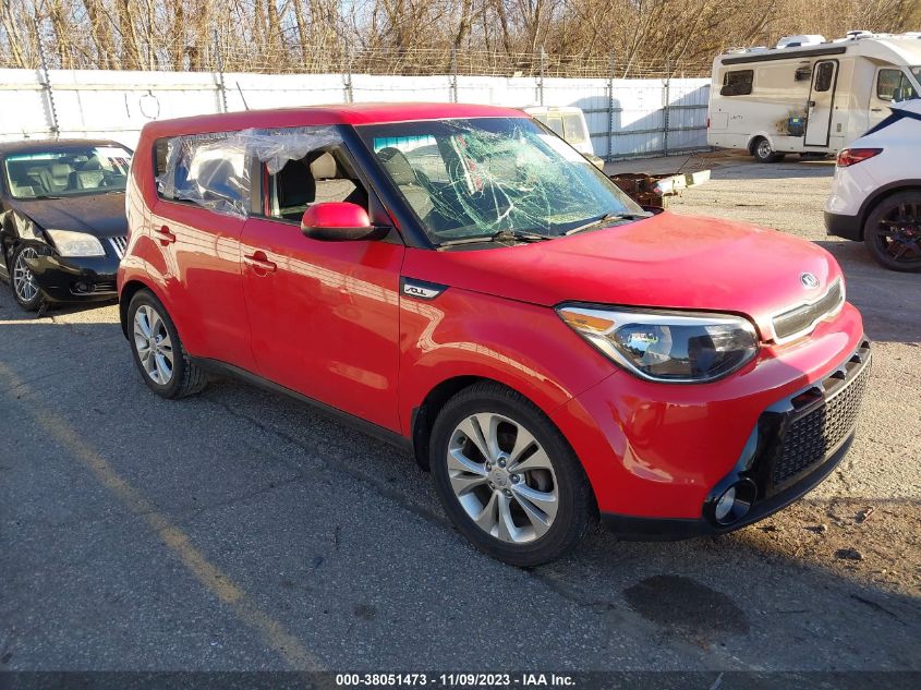 2016 KIA SOUL + - KNDJP3A55G7841132