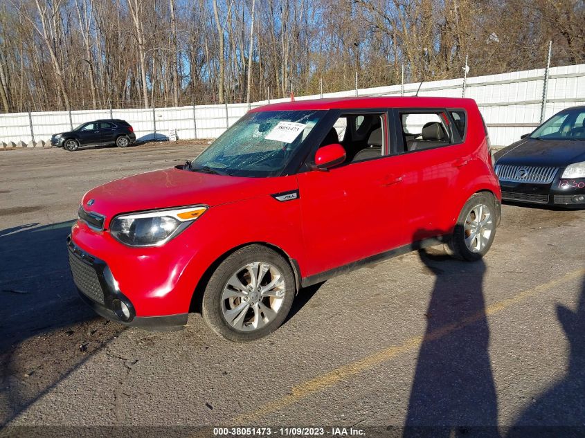 2016 KIA SOUL + - KNDJP3A55G7841132