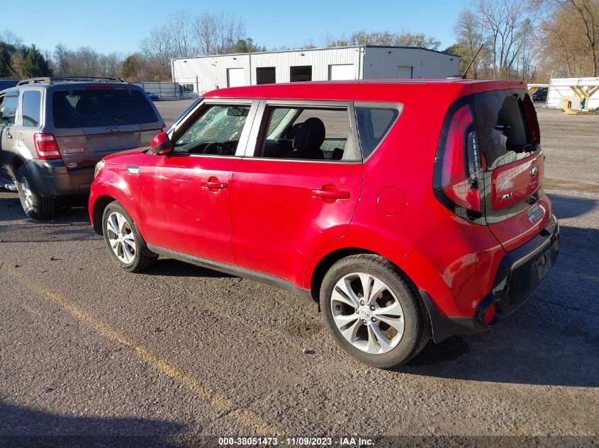 2016 KIA SOUL + - KNDJP3A55G7841132