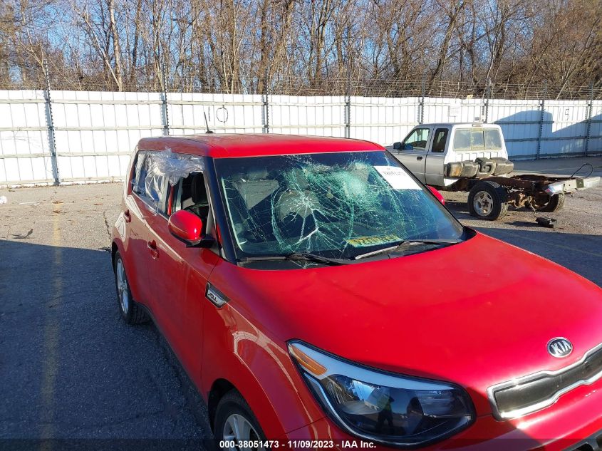2016 KIA SOUL + - KNDJP3A55G7841132