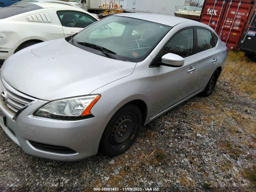 2014 NISSAN SENTRA FE+ S/FE+ SV/S/SL/SR/SV - 3N1AB7AP8EY253618