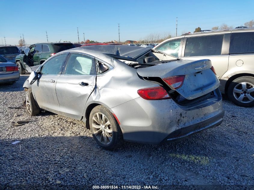 2015 CHRYSLER 200 C - 1C3CCCCB9FN525190