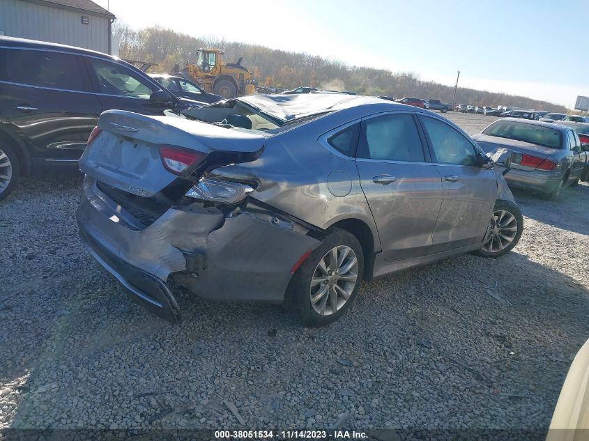 2015 CHRYSLER 200 C - 1C3CCCCB9FN525190