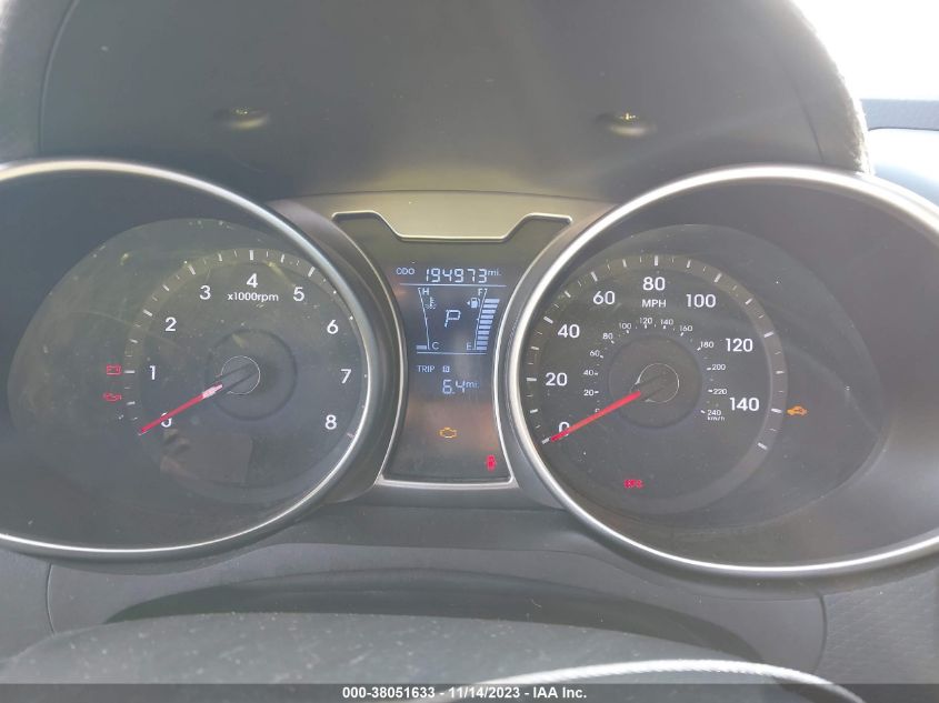 2013 HYUNDAI VELOSTER BASE W/BLACK - KMHTC6AD5DU123148