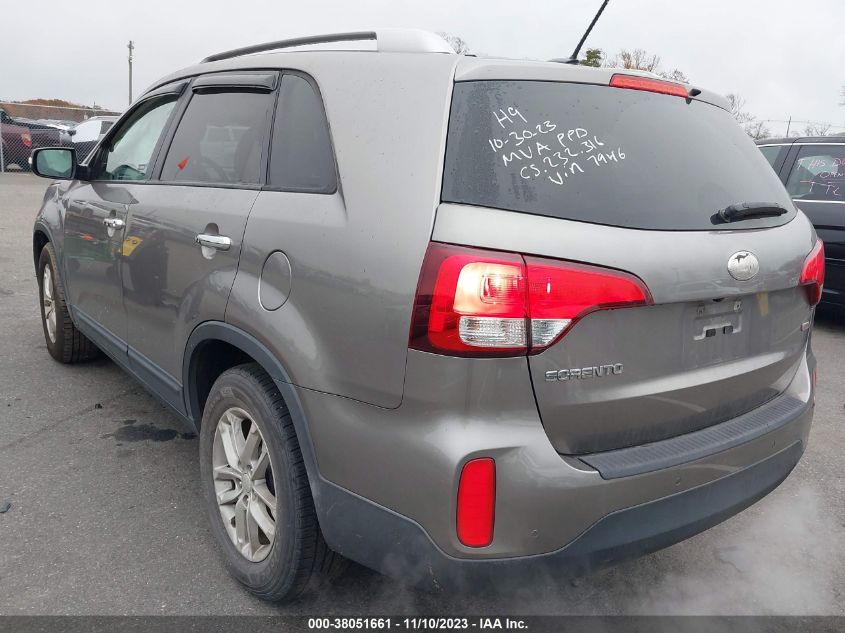 2014 KIA SORENTO LX - 5XYKT4A69EG537946