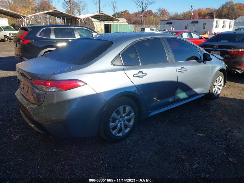 2022 TOYOTA COROLLA LE - JTDEPMAE5N3006658