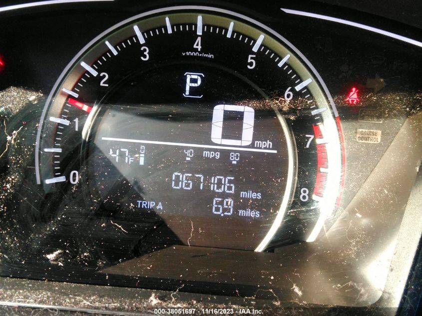 2017 HONDA CIVIC LX - 19XFC2F56HE229026