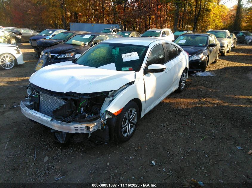 2017 HONDA CIVIC LX - 19XFC2F56HE229026