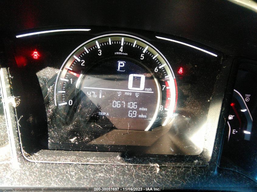 2017 HONDA CIVIC LX - 19XFC2F56HE229026