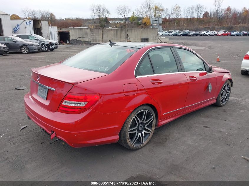 2013 MERCEDES-BENZ C 250 SPORT/LUXURY WDDGF4HB6DA861344