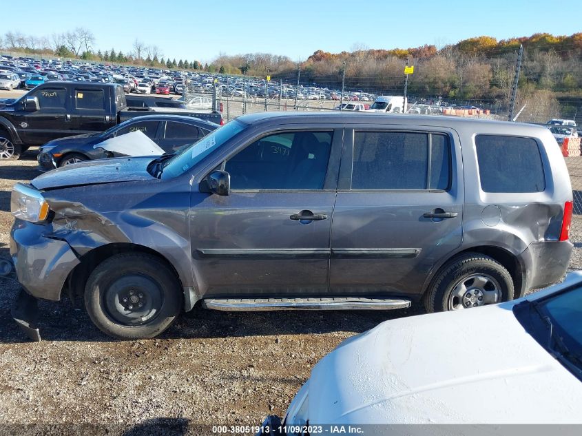 2014 HONDA PILOT LX - 5FNYF3H27EB003429
