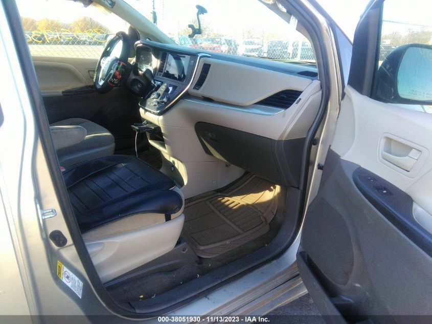 2015 TOYOTA SIENNA L 7 PASSENGER - 5TDZK3DC0FS568679