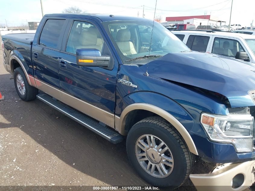 2014 FORD F-150 LARIAT - 1FTFW1CF2EKD56749