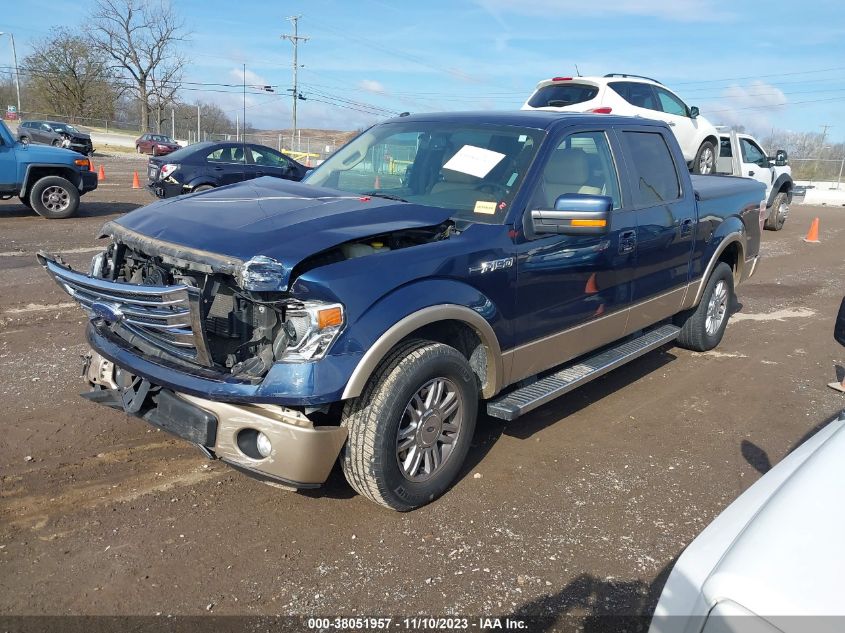 2014 FORD F-150 LARIAT - 1FTFW1CF2EKD56749