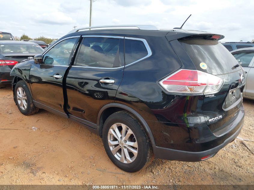 2015 NISSAN ROGUE SV - KNMAT2MV1FP532189