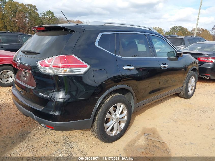 2015 NISSAN ROGUE SV - KNMAT2MV1FP532189