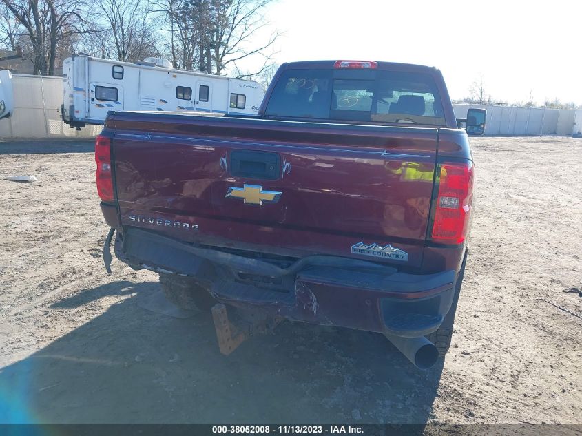 2016 CHEVROLET SILVERADO 2500HD HIGH COUNTRY - 1GC1KXE86GF188388