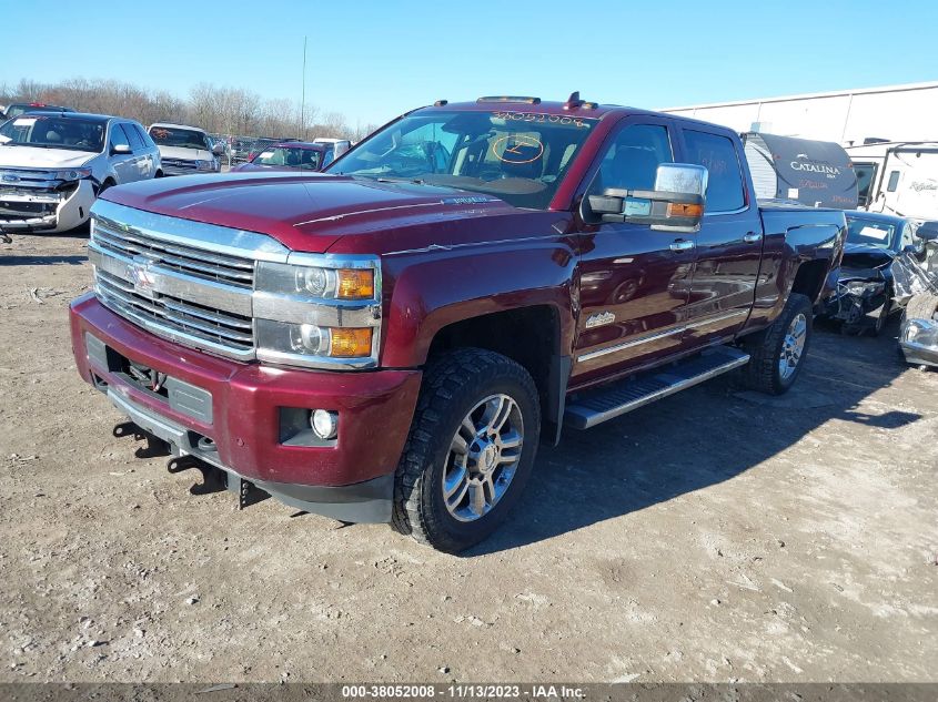 2016 CHEVROLET SILVERADO 2500HD HIGH COUNTRY - 1GC1KXE86GF188388