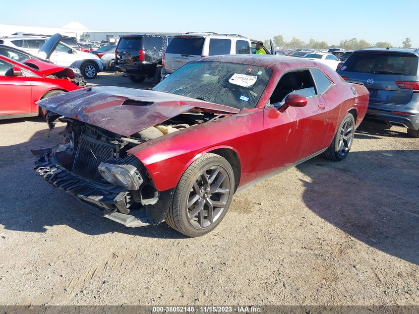 VIN 2C3CDZAG6KH596249 2019 DODGE CHALLENGER SXT