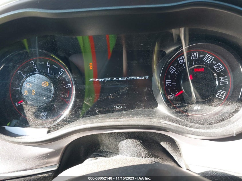 VIN 2C3CDZAG6KH596249 2019 DODGE CHALLENGER SXT