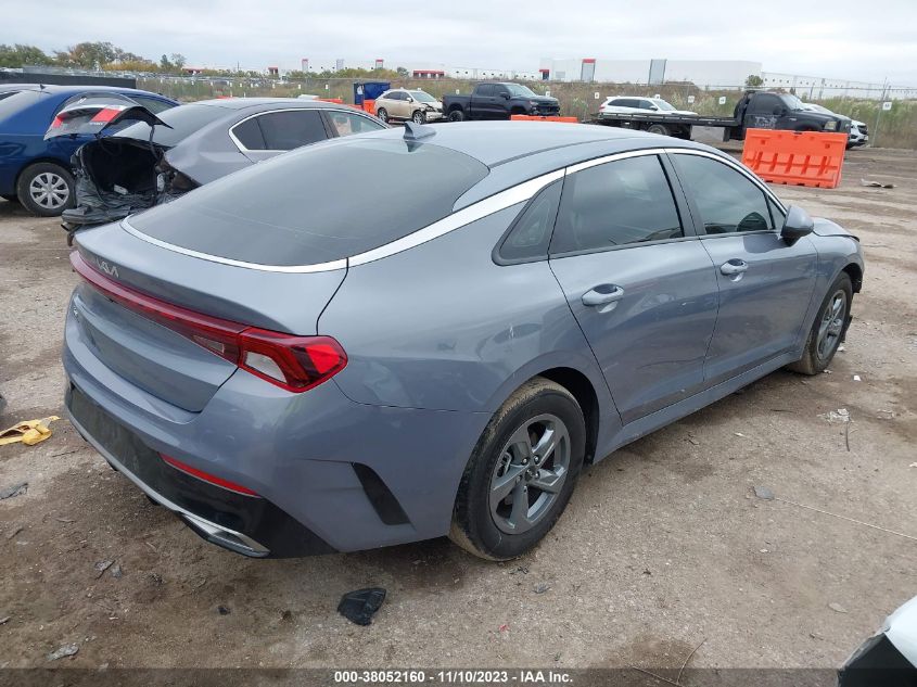 2022 KIA K5 LXS - 5XXG14J24NG122384