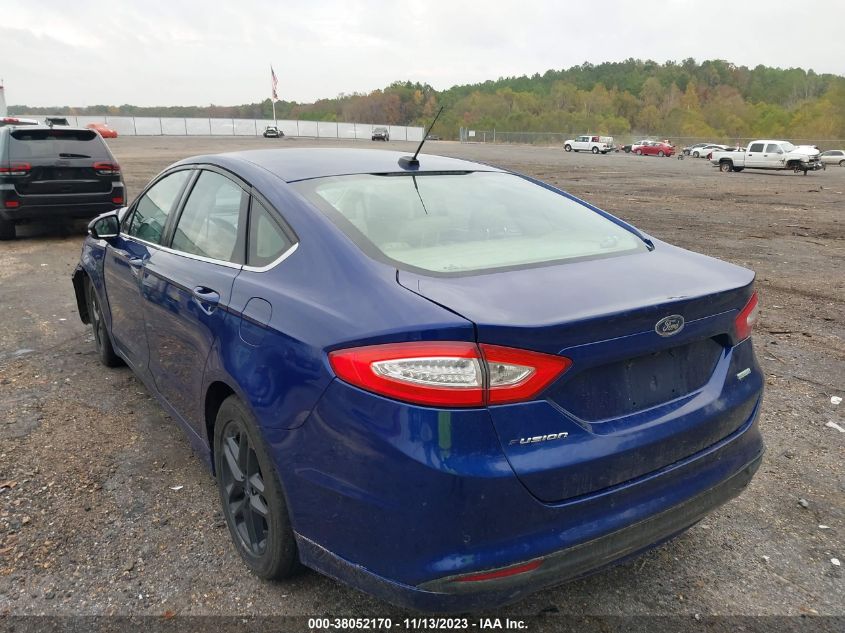 2016 FORD FUSION SE - 3FA6P0HD4GR333217