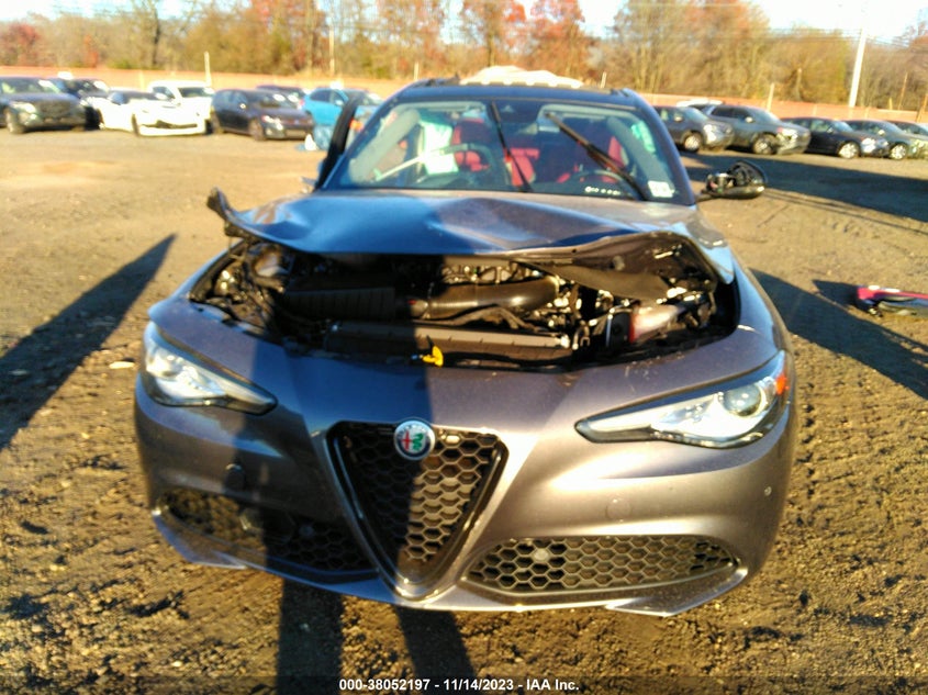 VIN ZARFANBN4M7641507 2021 ALFA ROMEO GIULIA TI AWD