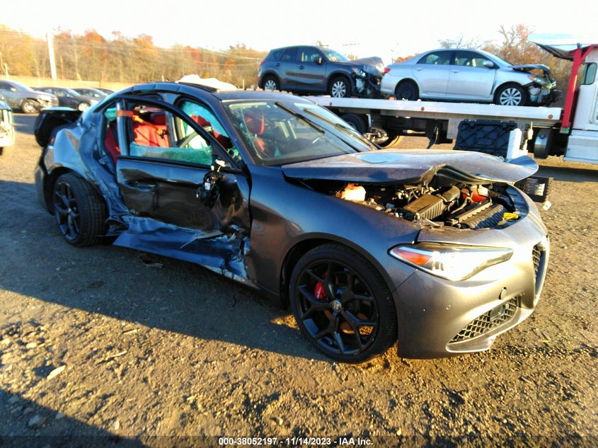 VIN ZARFANBN4M7641507 2021 ALFA ROMEO GIULIA TI AWD