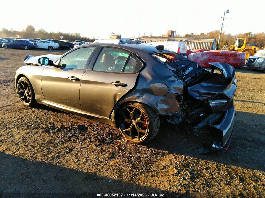 VIN ZARFANBN4M7641507 2021 ALFA ROMEO GIULIA TI AWD