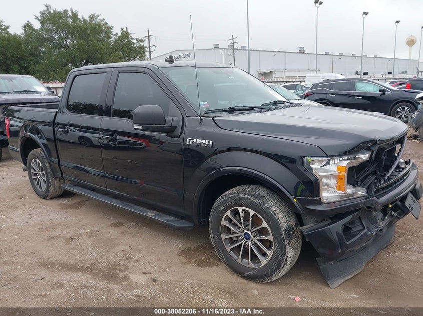 VIN 1FTEW1CP1KKD25752 2019 FORD F-150 XLT