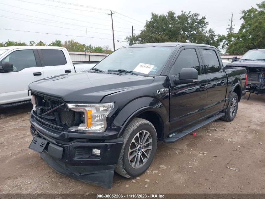VIN 1FTEW1CP1KKD25752 2019 FORD F-150 XLT
