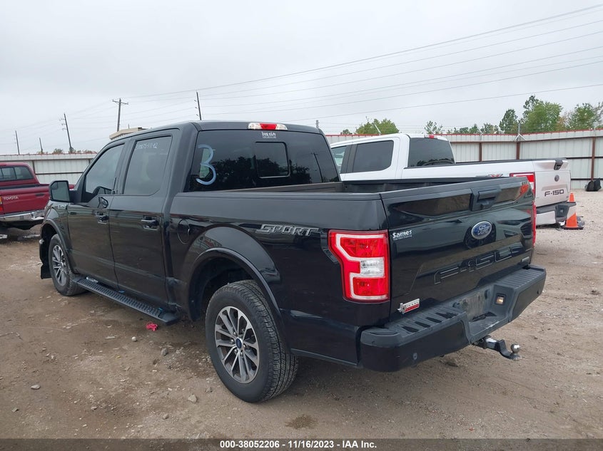 VIN 1FTEW1CP1KKD25752 2019 FORD F-150 XLT