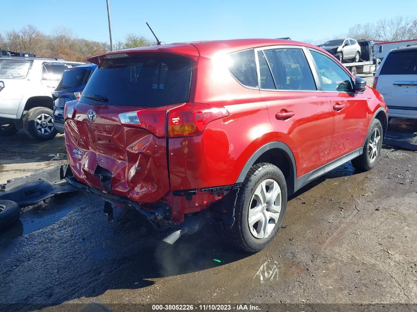 2015 TOYOTA RAV4 LE - 2T3ZFREV3FW139994