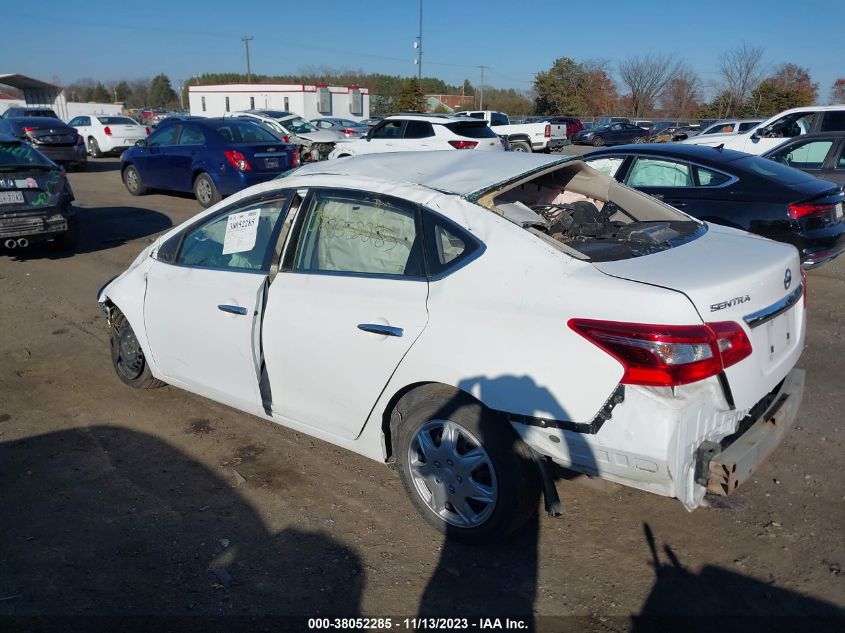 2018 NISSAN SENTRA S/SV/SR/SL - 3N1AB7AP4JY300363