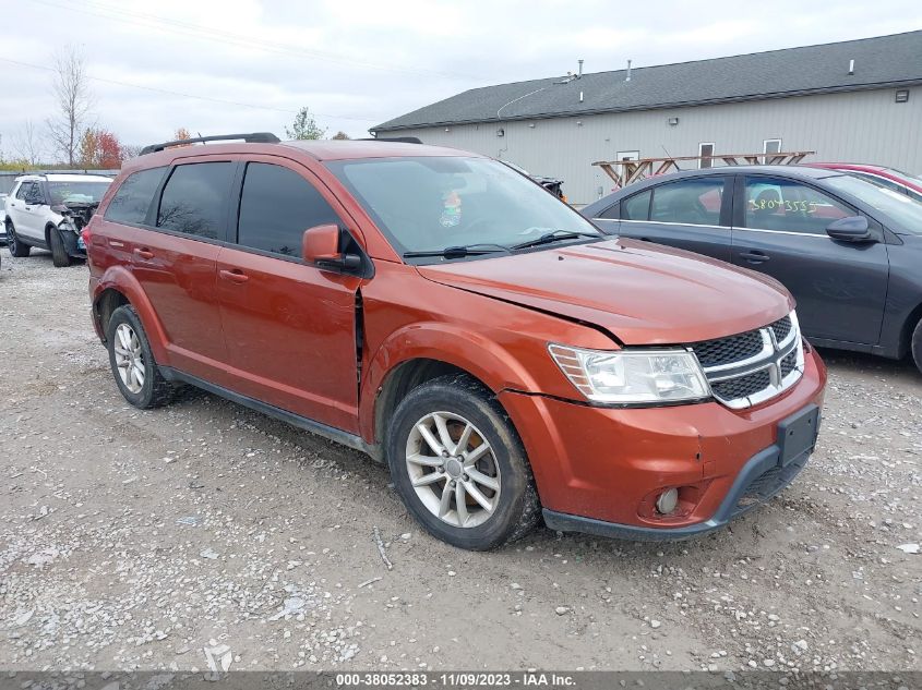 2013 DODGE JOURNEY SXT - 3C4PDDBG7DT548137