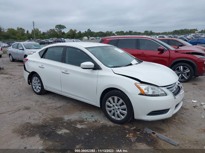 2014 NISSAN SENTRA S/SV/SR/SL - 3N1AB7AP4EL649087